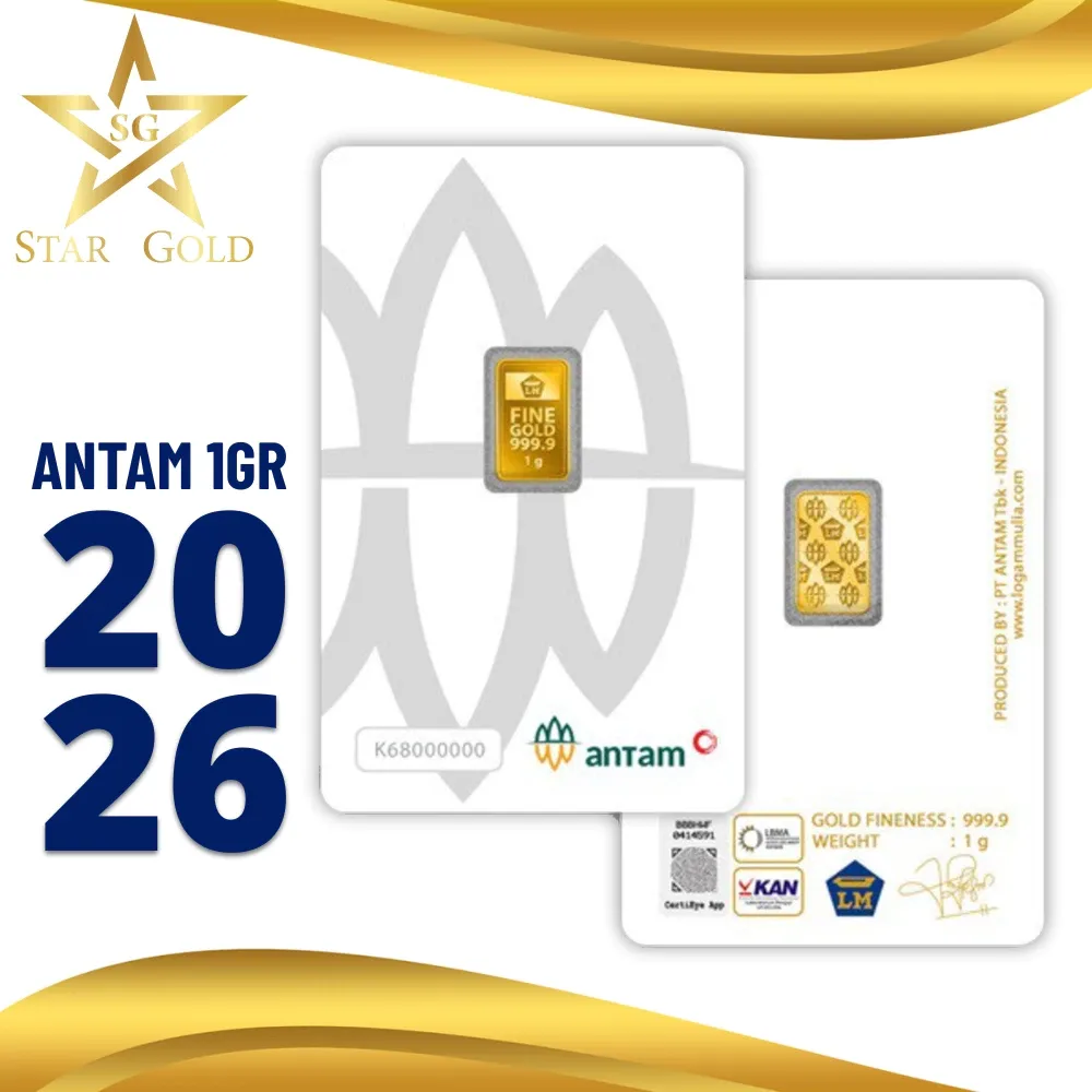 Harga Emas Antam Pecah Rekor, Saat yang Tepat Beli Emas 1 Gram di Shopee