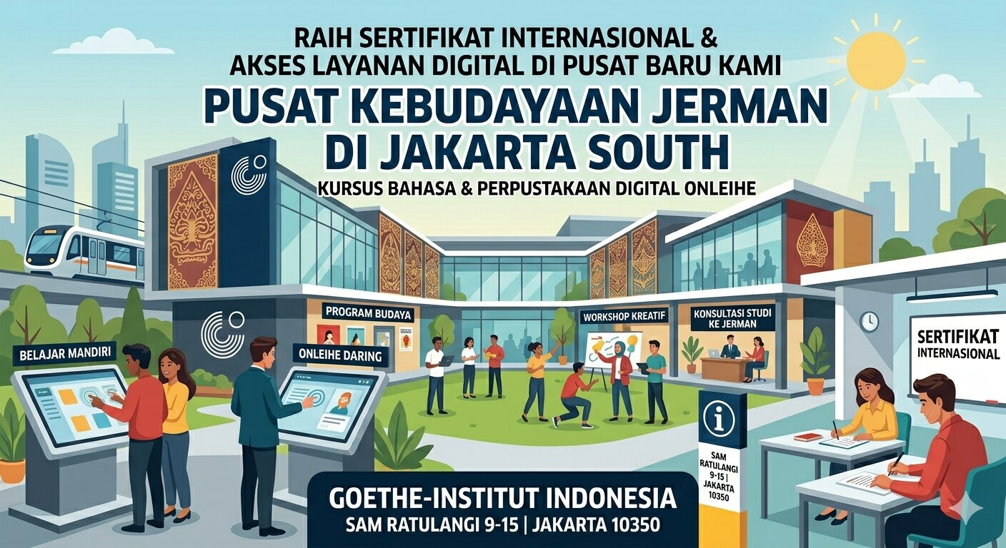 Kursus Bahasa Jerman di Goethe Institut Jakarta