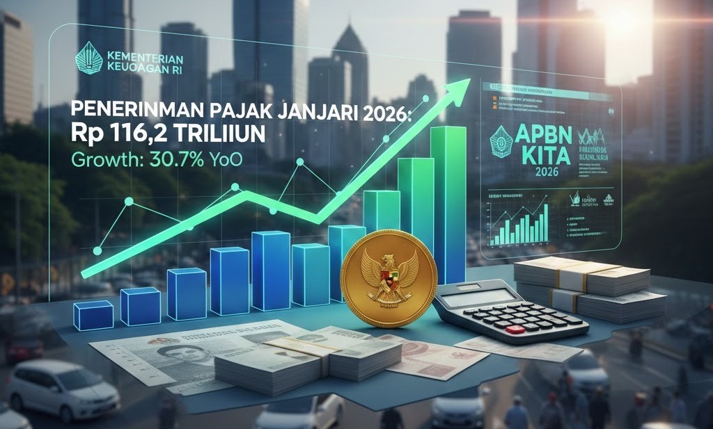 Penerimaan Pajak Januari 2026 Tembus Rp 116,2 Triliun, Sinyal Positif Ekonomi Nasional Penerimaan Pajak Januari 2026 Tembus Rp 116,2 Triliun, Sinyal Positif Ekonomi Nasional