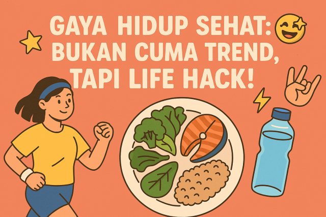 Gaya Hidup Sehat Bukan Cuma Trend, Tapi Life Hack!