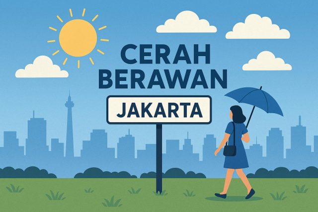 Prakiraan Cuaca Jakarta Hari Ini: Cerah Dominan, Waspada Hujan di Jaksel!